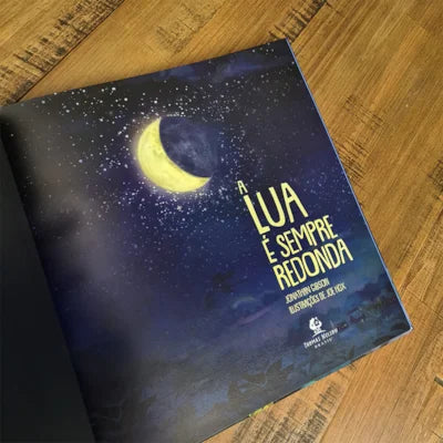 A LUA É SEMPRE REDONDA - JONATHAN GIBSON