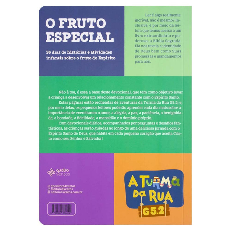 DEVOCIONAL DA TURMA DA RUA G5.2 - O FRUTO ESPECIAL