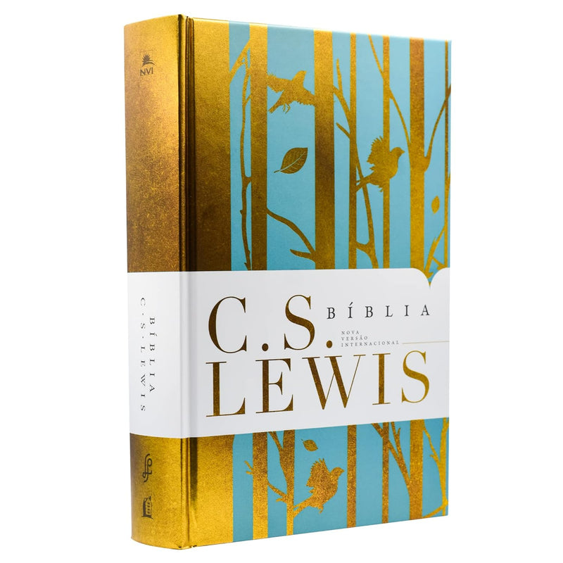 BÍBLIA C. S. LEWIS NVI -  CAPA AZUL