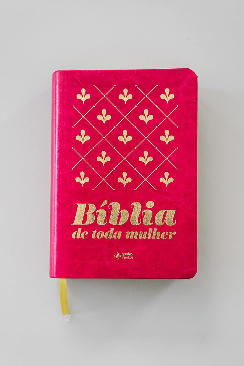 BÍBLIA DE TODA MULHER NAA - CAPA LUXO PINK